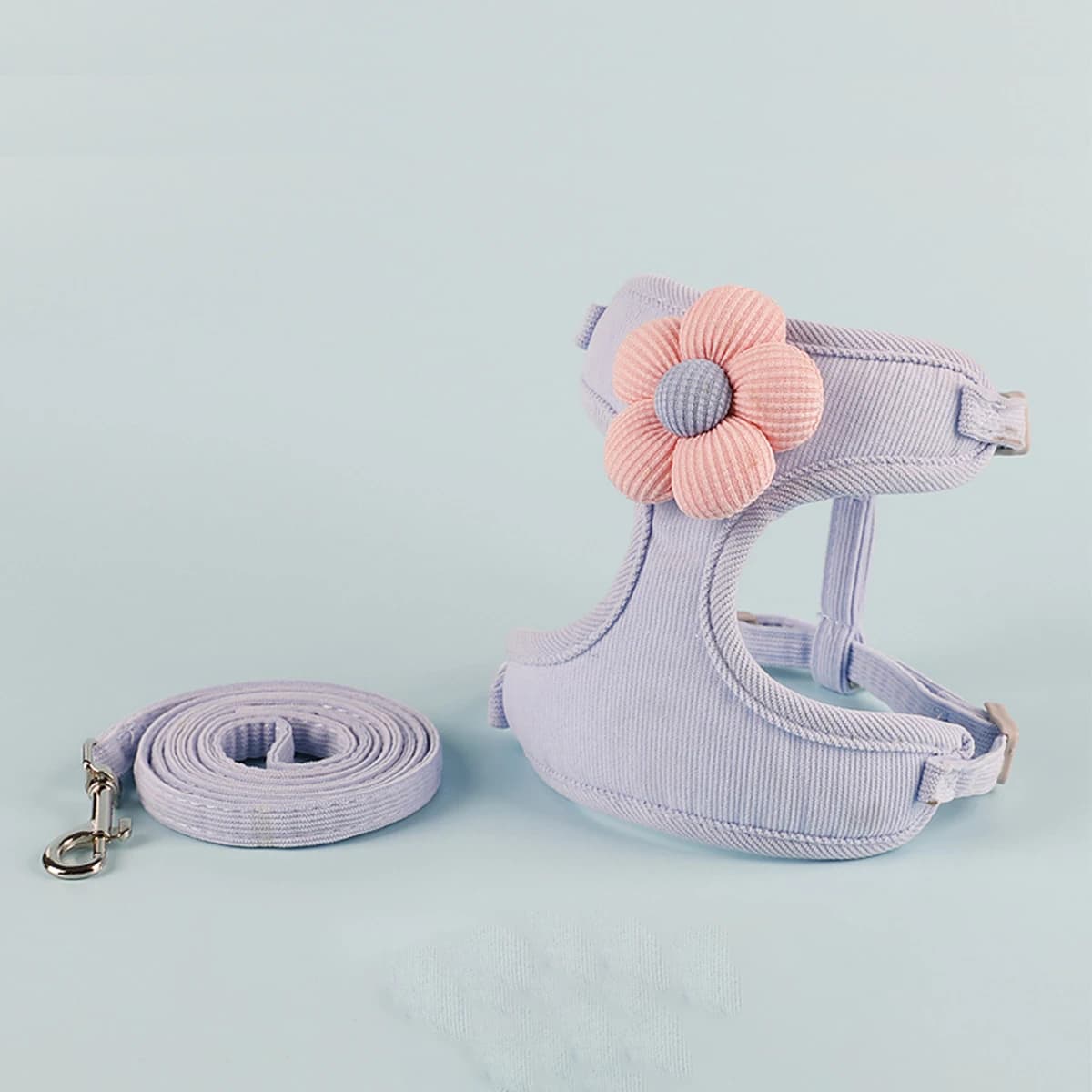 Adjustable Harness and Leash Set for Small Pets