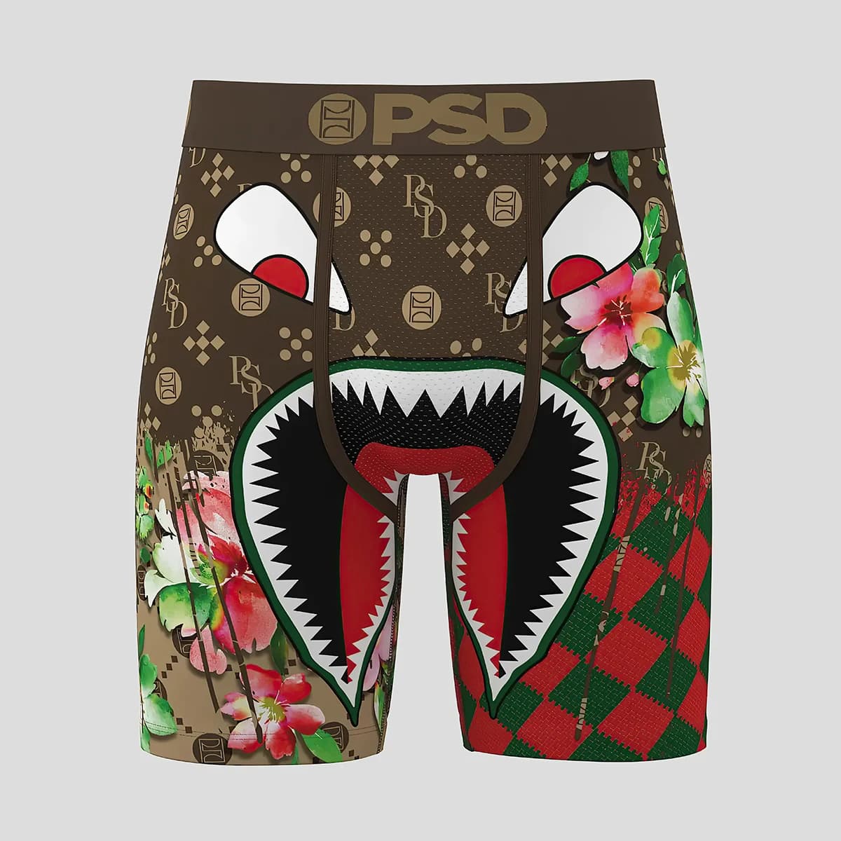 Men's Cartoon Basketball Shorts Mid-Waist