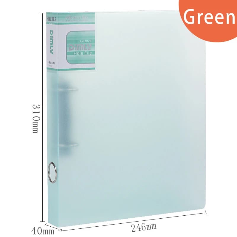 Desk Organizer Clip For Documents A4 Loose-leaf Binder File Folder Binder Stationery Organizer School Office Organizer