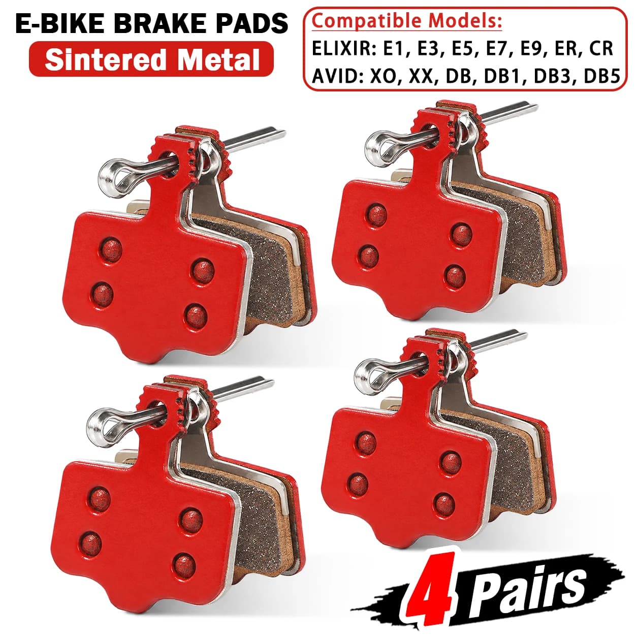 Sintered Metal Brake Pads for SRAM AVID Elixir