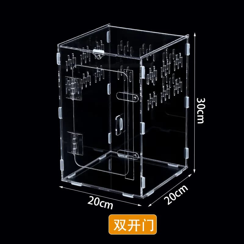 Acrylic Reptile Terrarium Breeding Tank