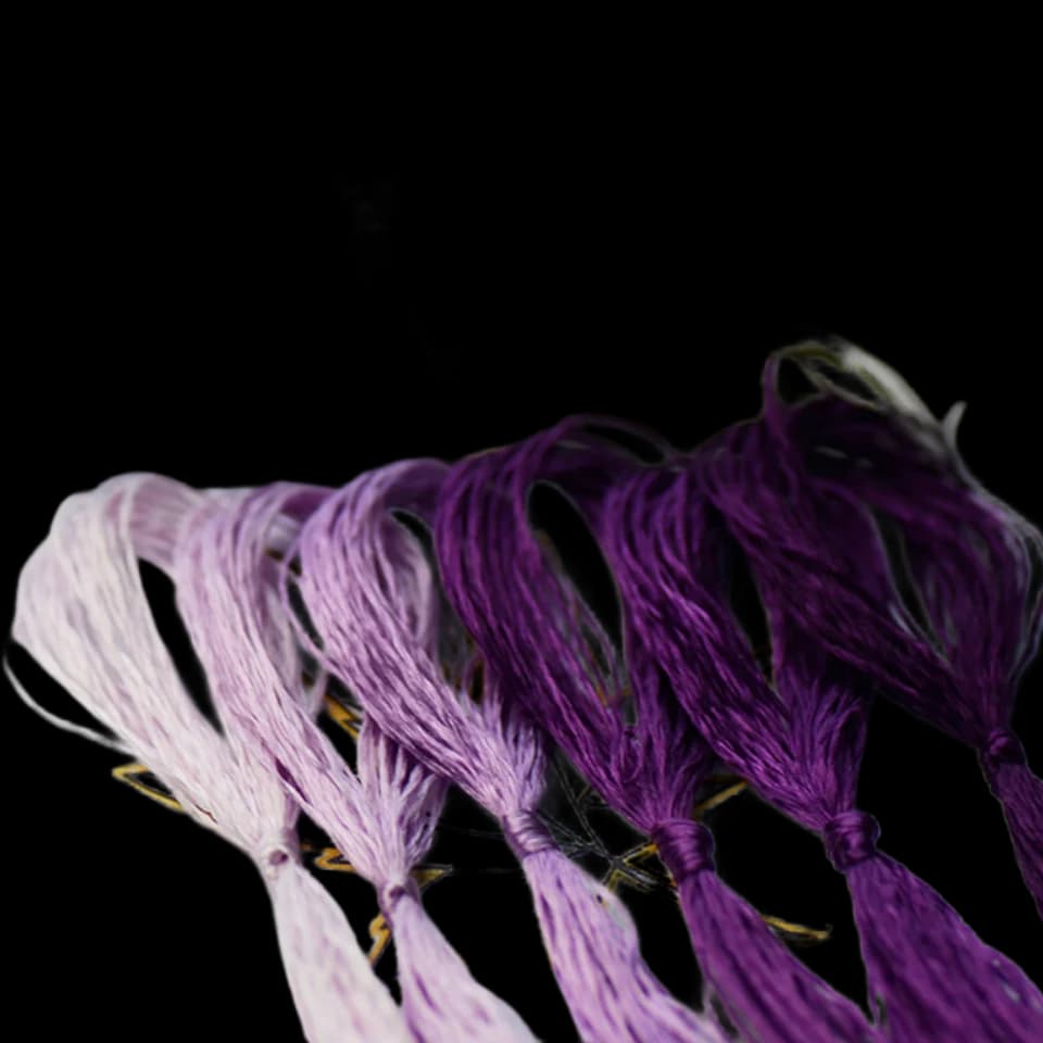 Embroidery Floss Silk Thread Set, 20m Skeins