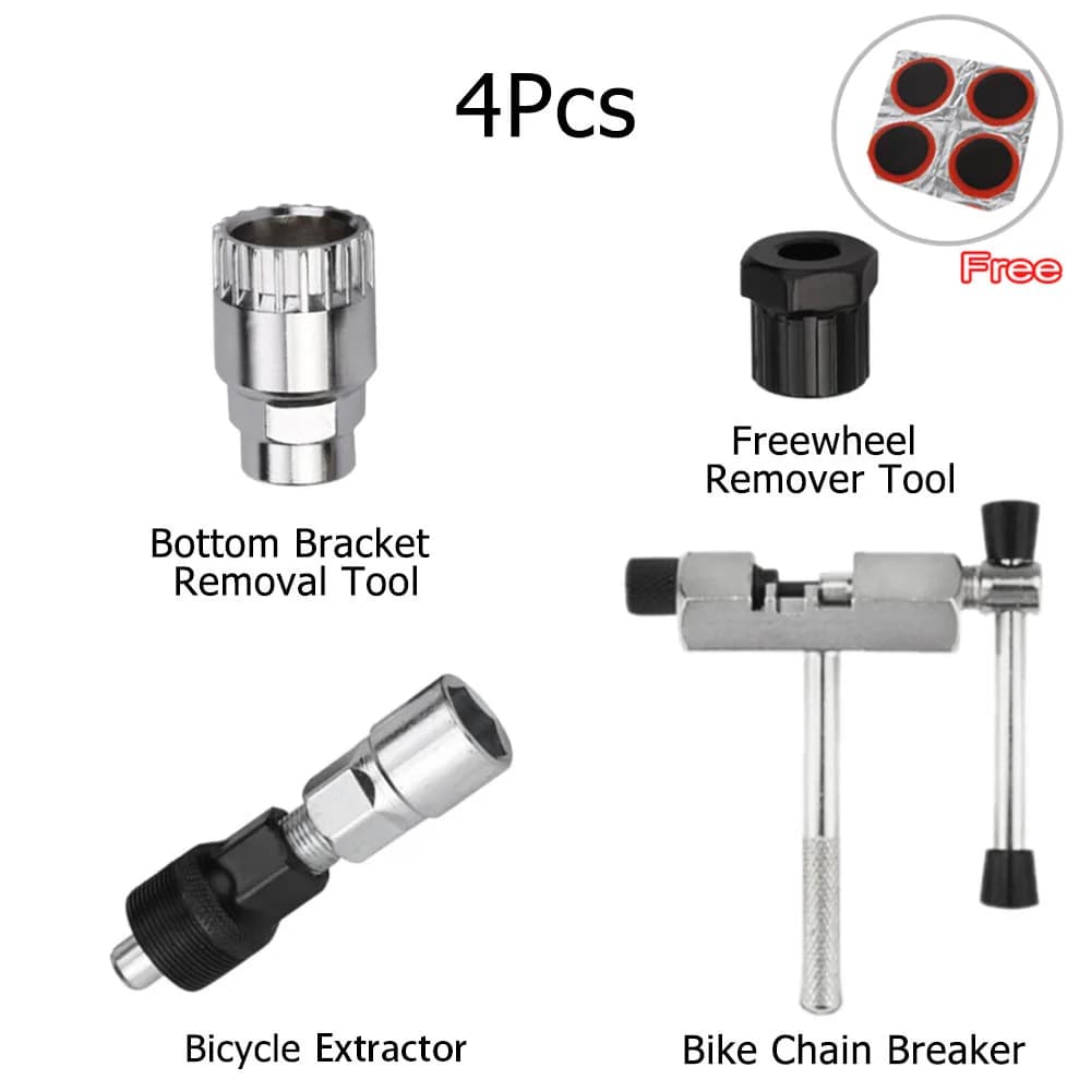Bike Repair Tool Kit with Chain Breaker and Crank Puller