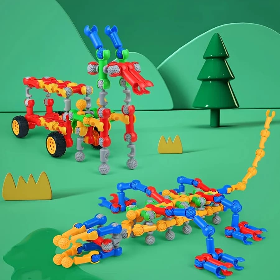 Creative Building Blocks STEM Toy Set