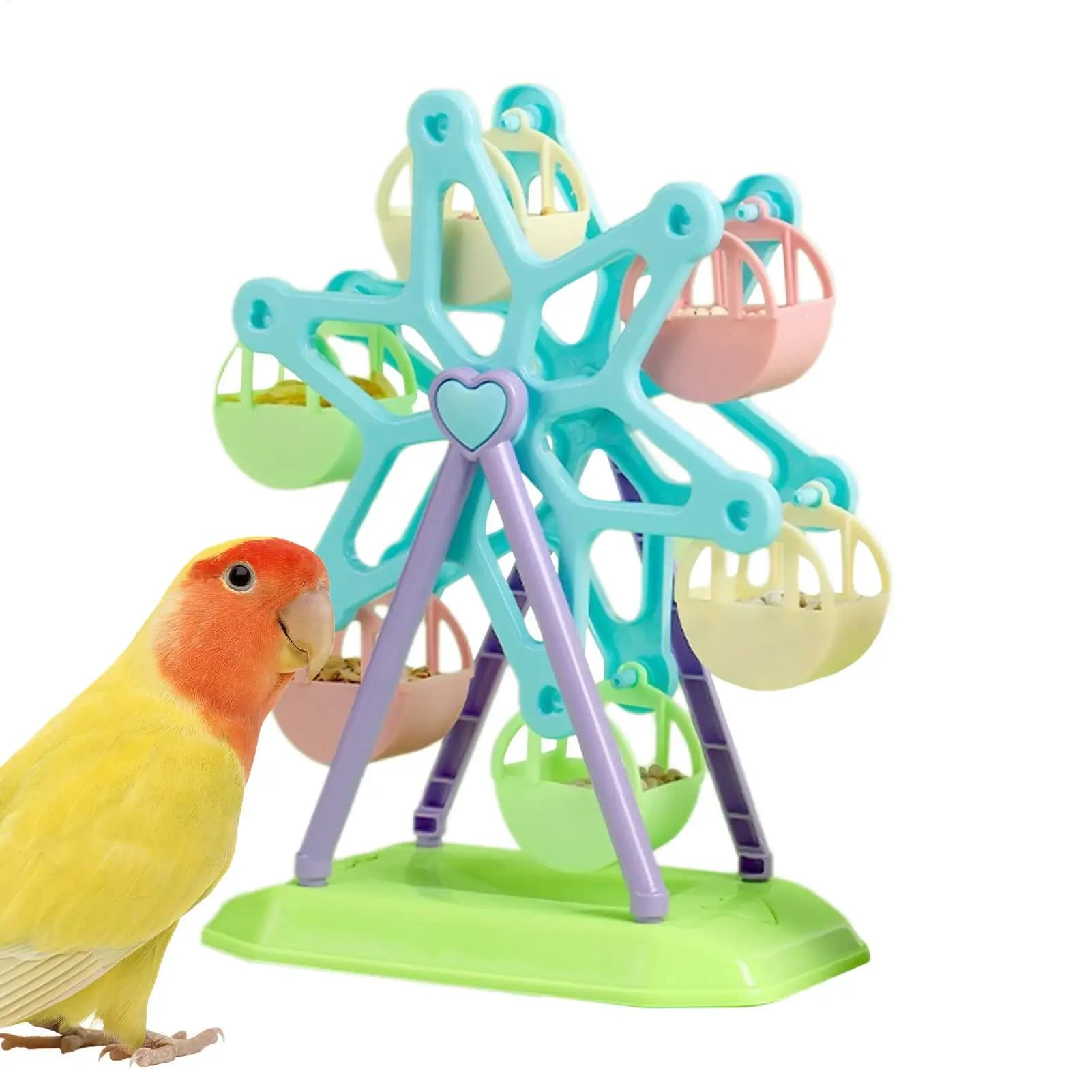 Bird Foraging Wheel Feeder Toy