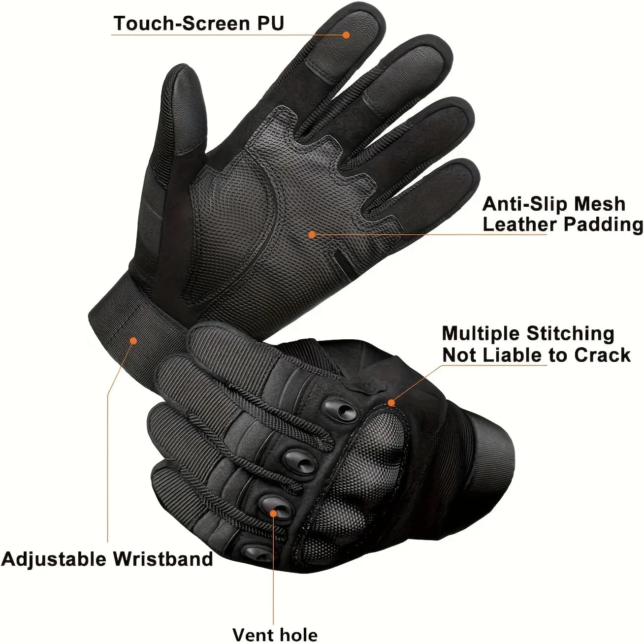 Outdoor Touchscreen Tactical Gloves