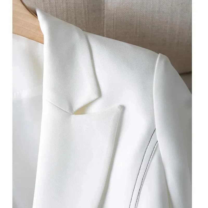 Black Slim-Fit Professional Blazer