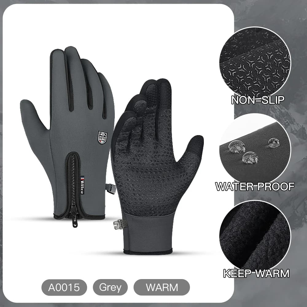 Winter Sports Touchscreen Gloves
