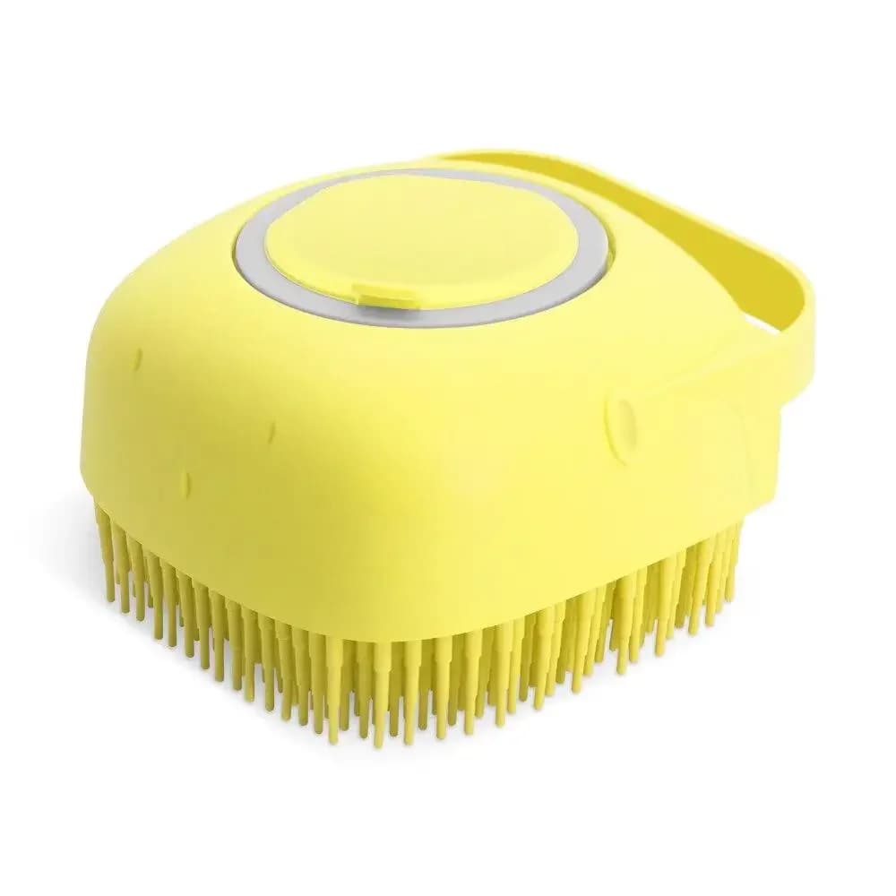 Pet Shampoo Brush with Dispenser