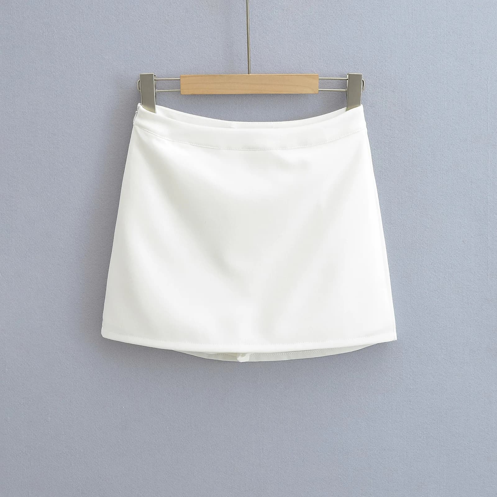 Black Mini Pencil Skirt with Shorts
