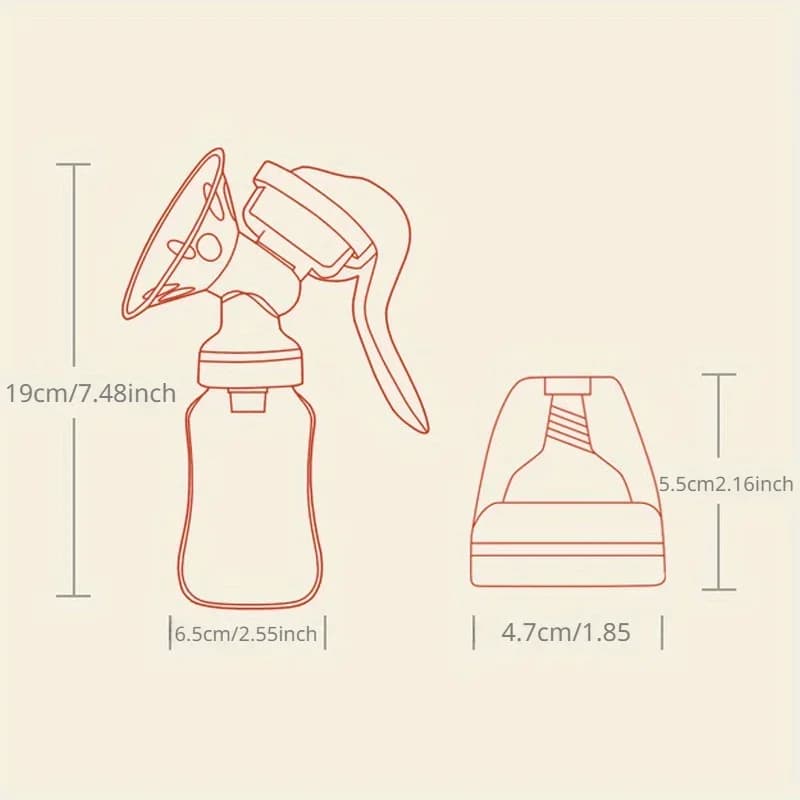 Portable Manual Breast Pump