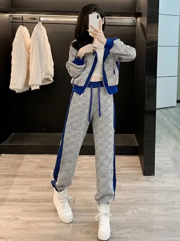 Women's Two-Piece Tracksuit Set