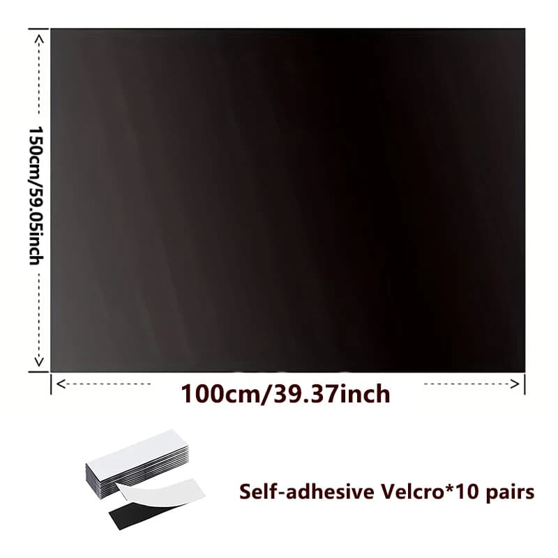 Blackout Window Film Self-Adhesive