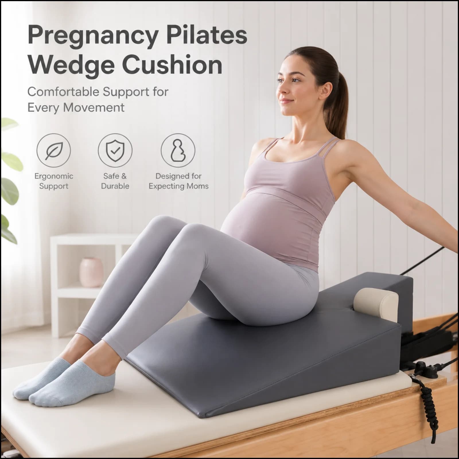 Pilates Reformer Wedge Block