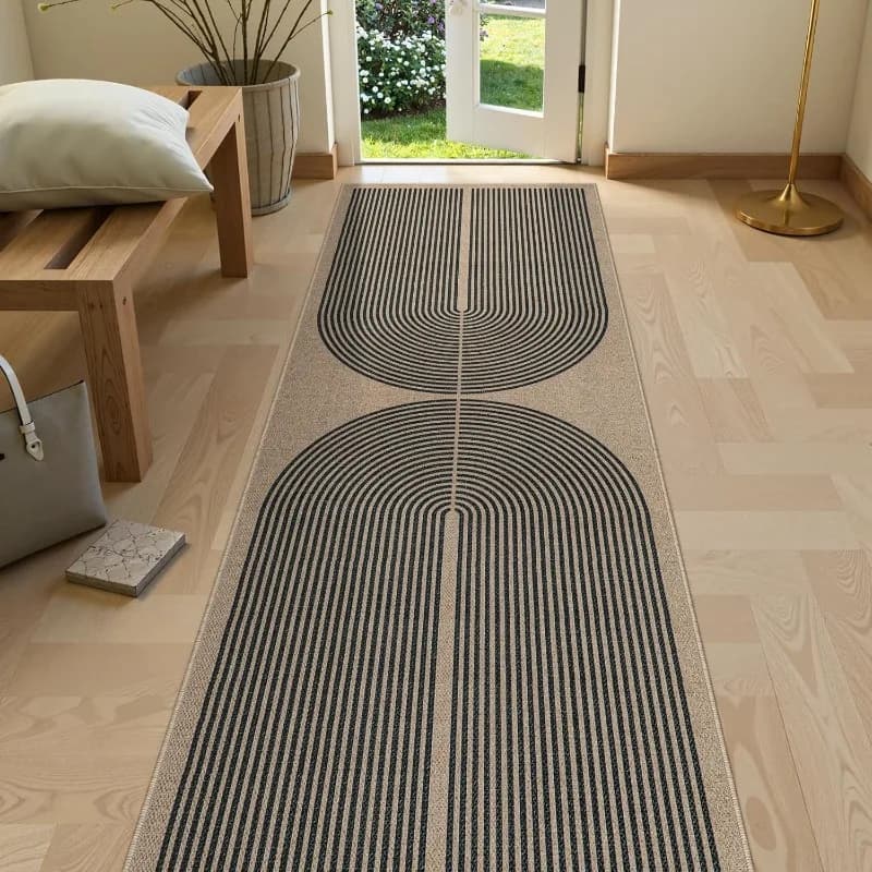 Modern Geometry Runner Rug