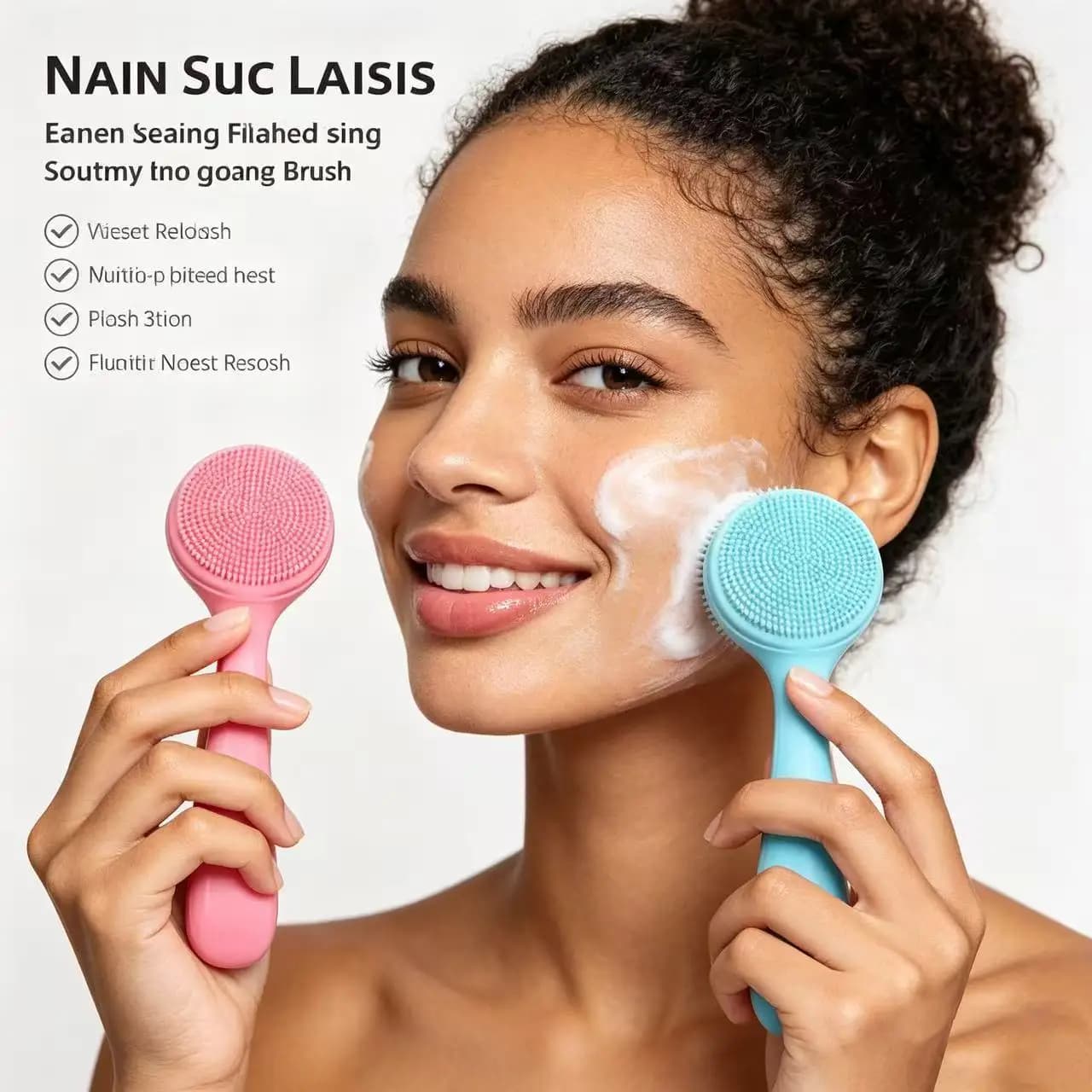 Soft Silicone Facial Brush