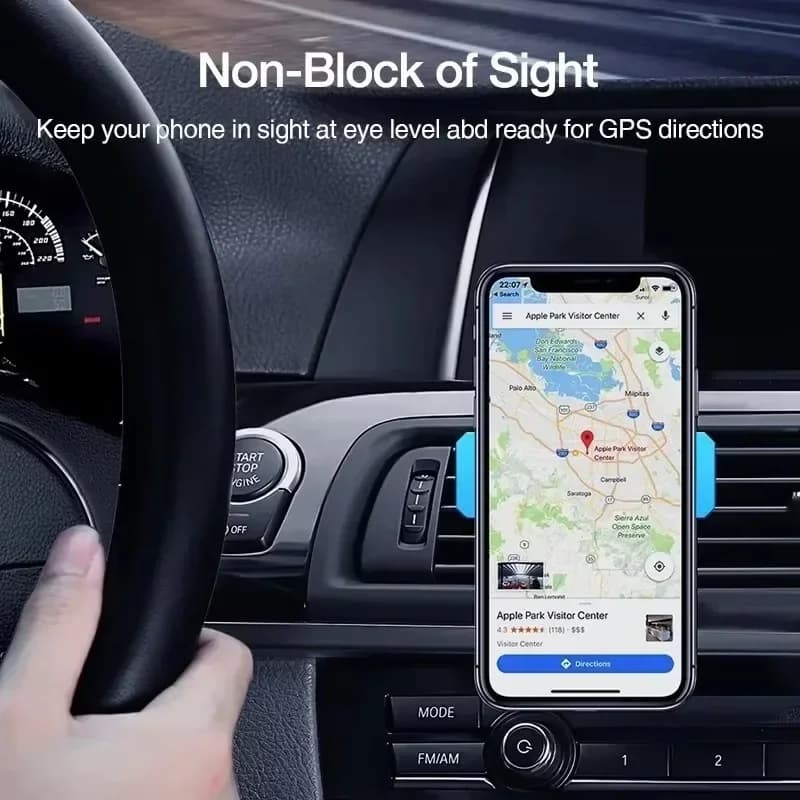 Car Phone Holder Mount Holder Universal Car Holder For Cell Phone in Car GPS Mobile Phone Stand For 4-6 inch Smartphone