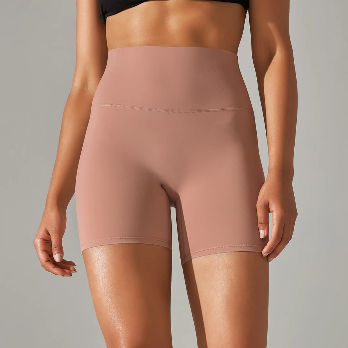 Yoga Shorts Women Fitness Shorts Running Cycling Shorts Breathable Sports Leggings High Waist Summer Workout Gym Shorts