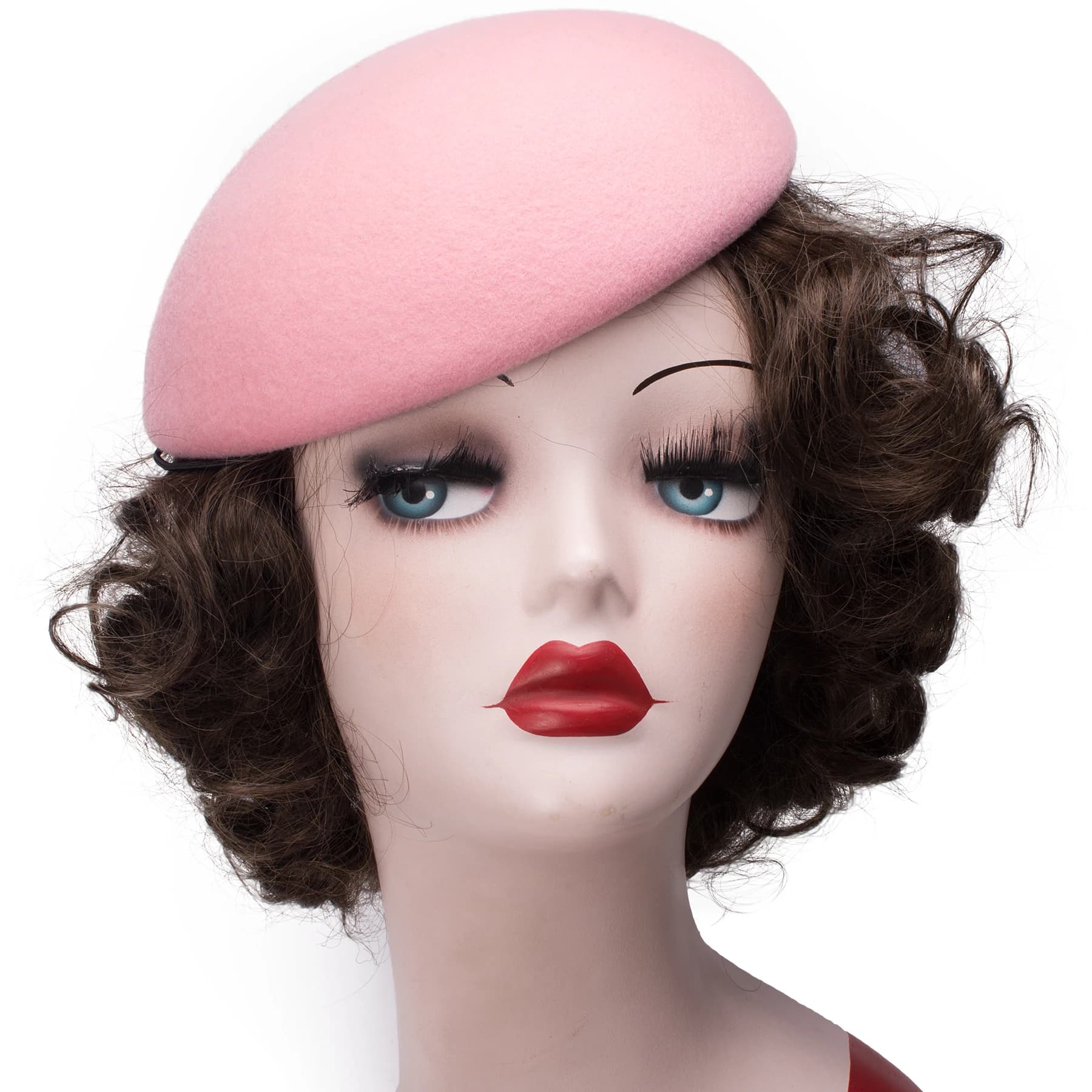 Women's Wool Pillbox Hat