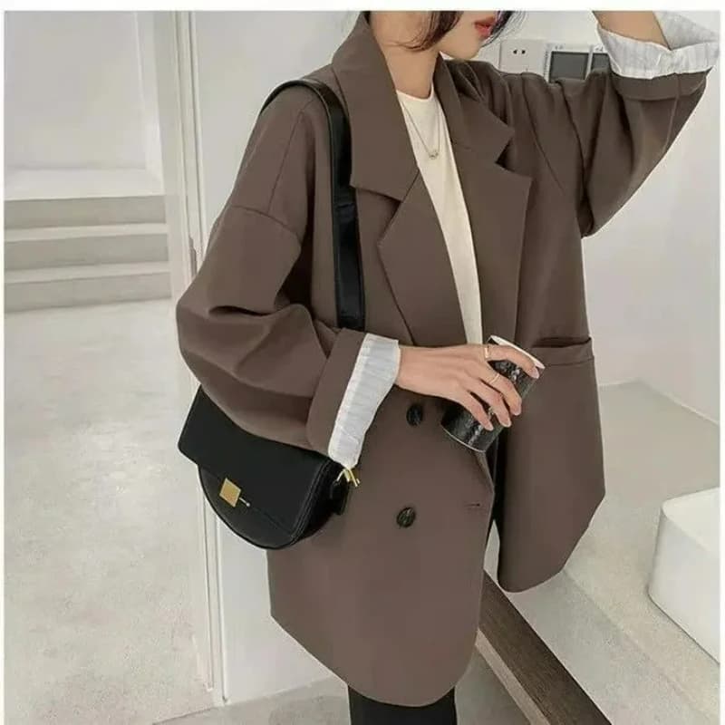 Women's Minimalist Solid Blazer