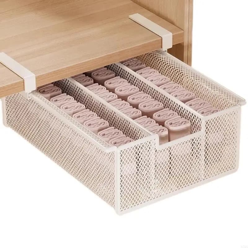 Under-Shelf Closet Storage Basket