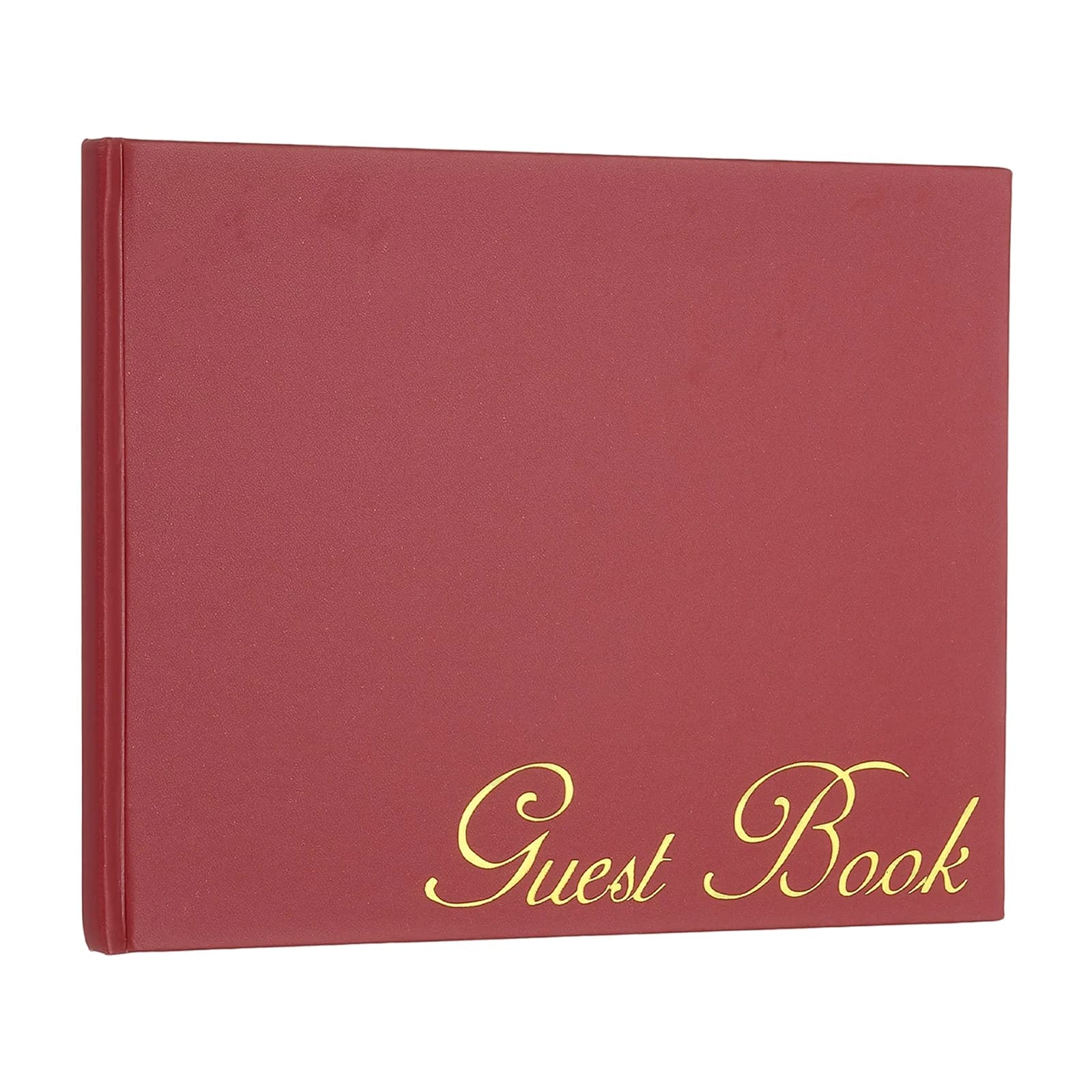 Elegant Leather Guest Book