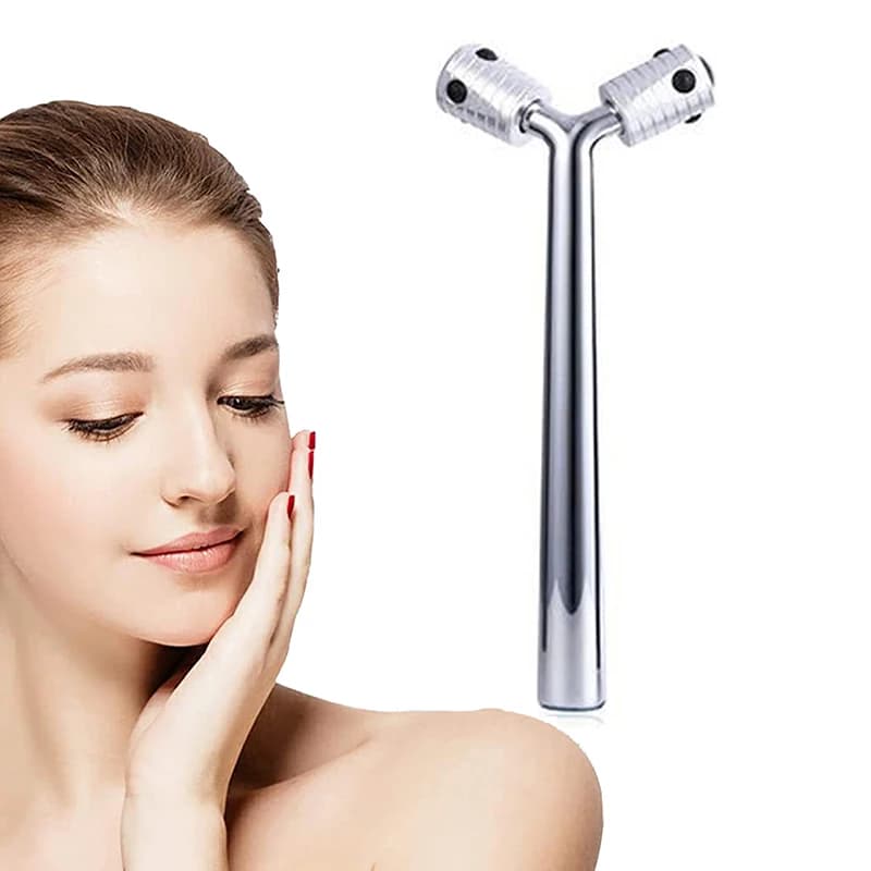 Face Sculpting Massage Roller Y Shaped Skin Lifting Tool Eliminate Wrinkle Tightening Facial Skin Anti Aging Beauty Device