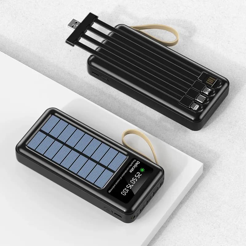 Solar Power Bank 20000mAh Dual USB