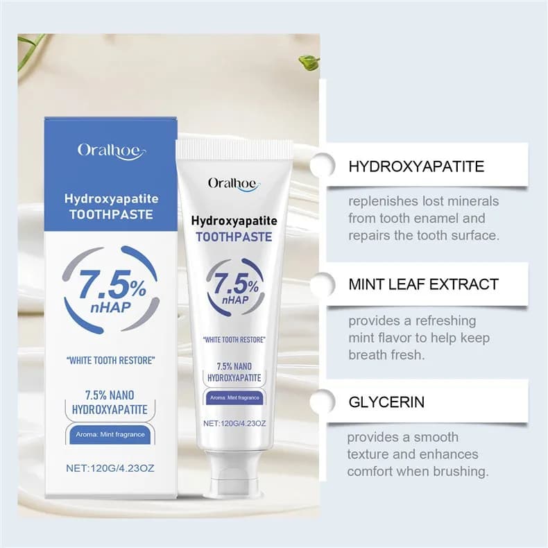 Hydroxyapatite Toothpaste with Mint