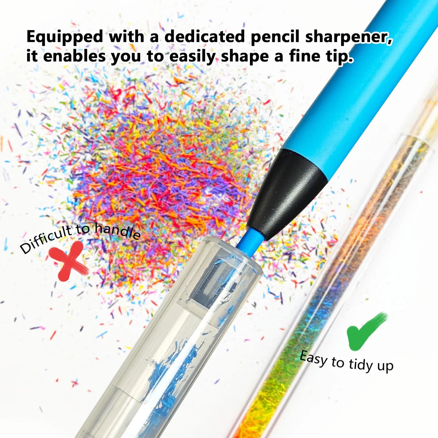 Push-to-Erase Colored Pencil Set