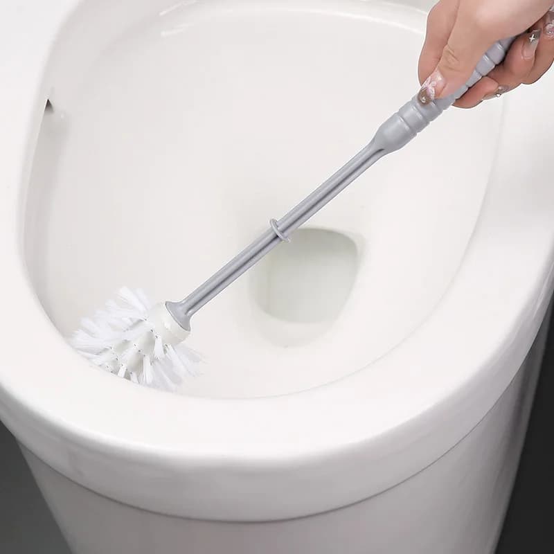 Long Handle Toilet Brush with Stain Removal