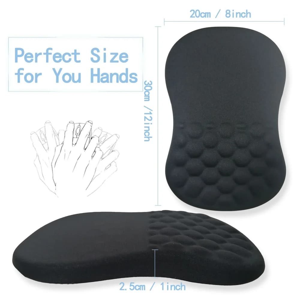 Ergonomic Wrist Support Mouse Pad