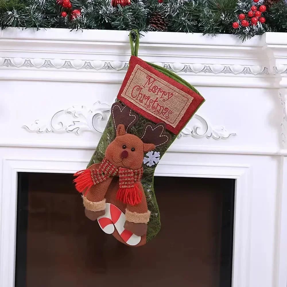 Christmas Stocking Classic Large Holiday Characters
