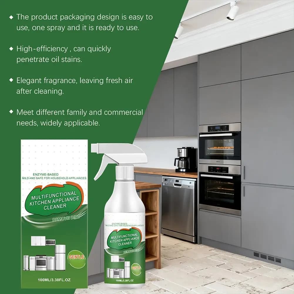 Multi-Purpose Kitchen Appliance Cleaner