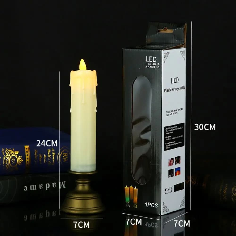Battery Operated LED Flameless Candle