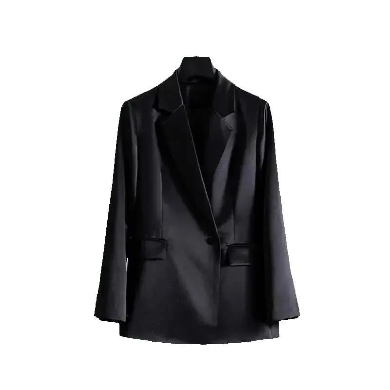 Women's Satin Suit Jacket