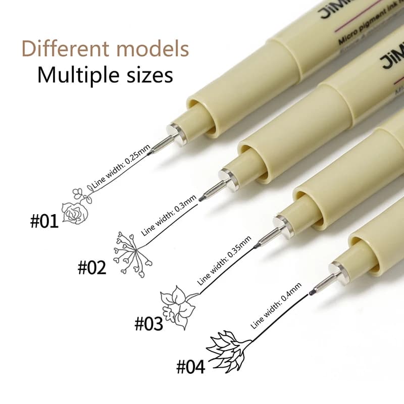 Nail Art Graffiti Line Pen Gel Painting Waterproof Wire Drawing Pen Detail Sketching Pen Nail Design Tools