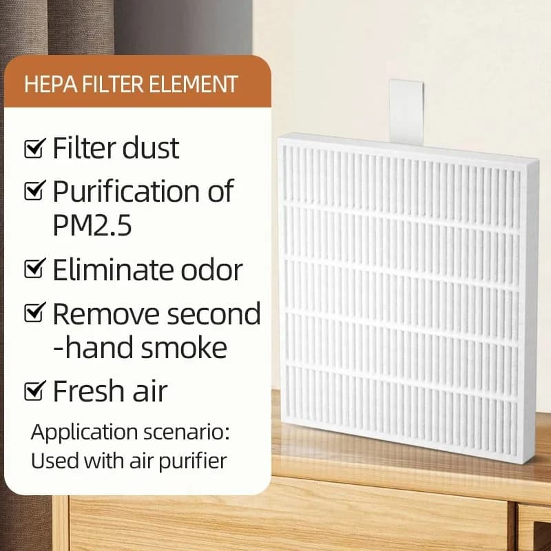 Portable Desktop HEPA Air Purifier