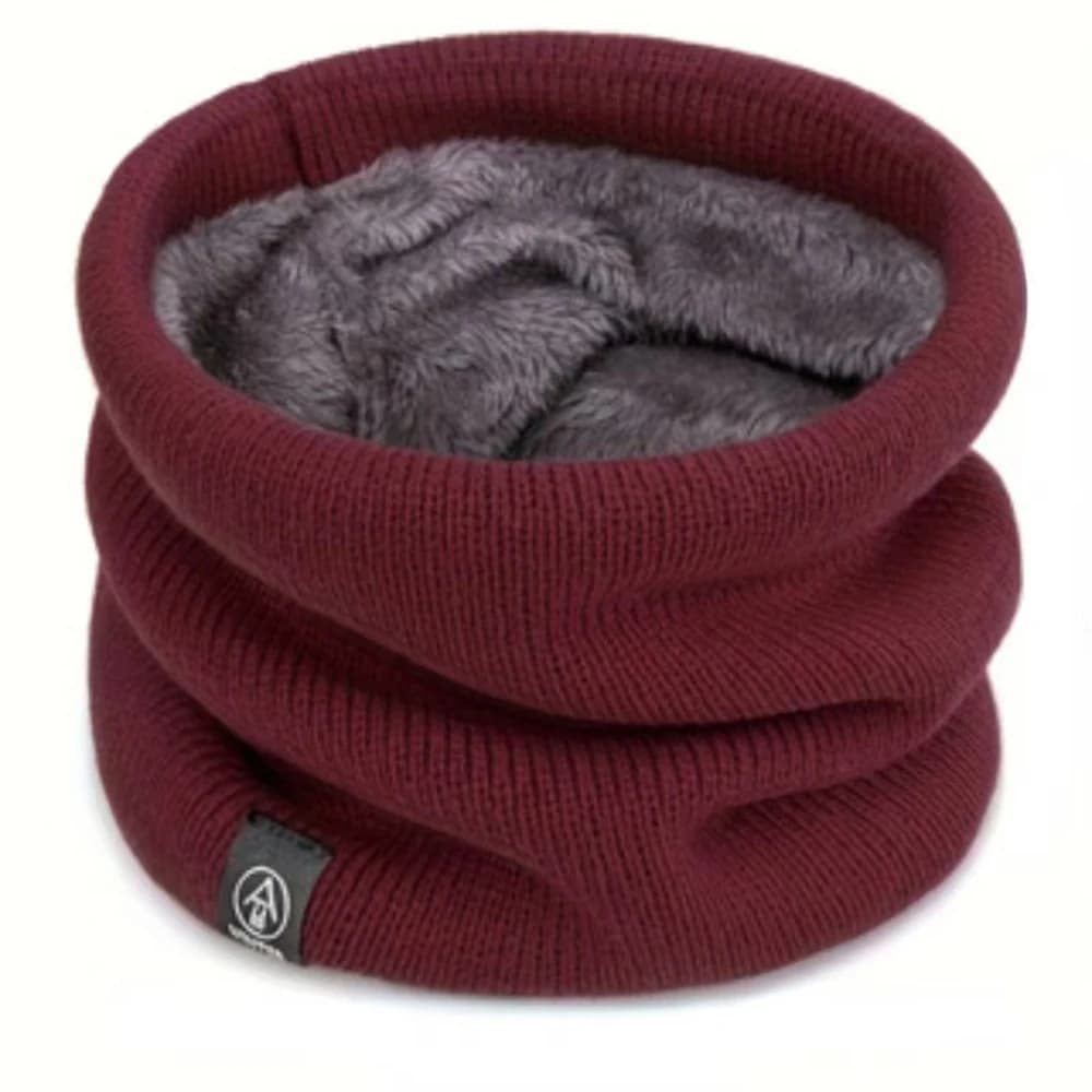 Knitted Brushed Ring Scarf