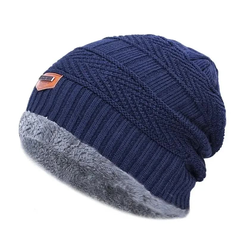 Cotton Knit Beanie Hat