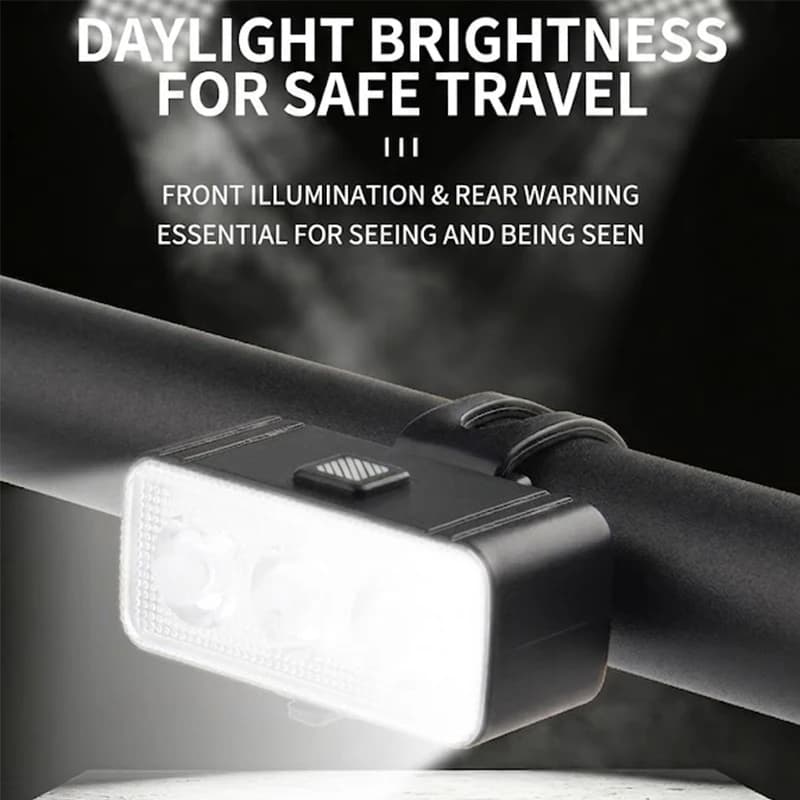 LED Bicycle Light Set Front and Rear