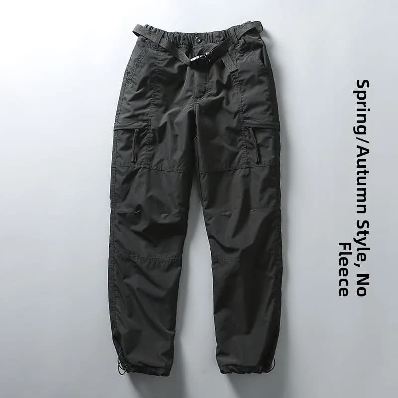 Men's Winter Fleece Lined Outdoor Work Pants