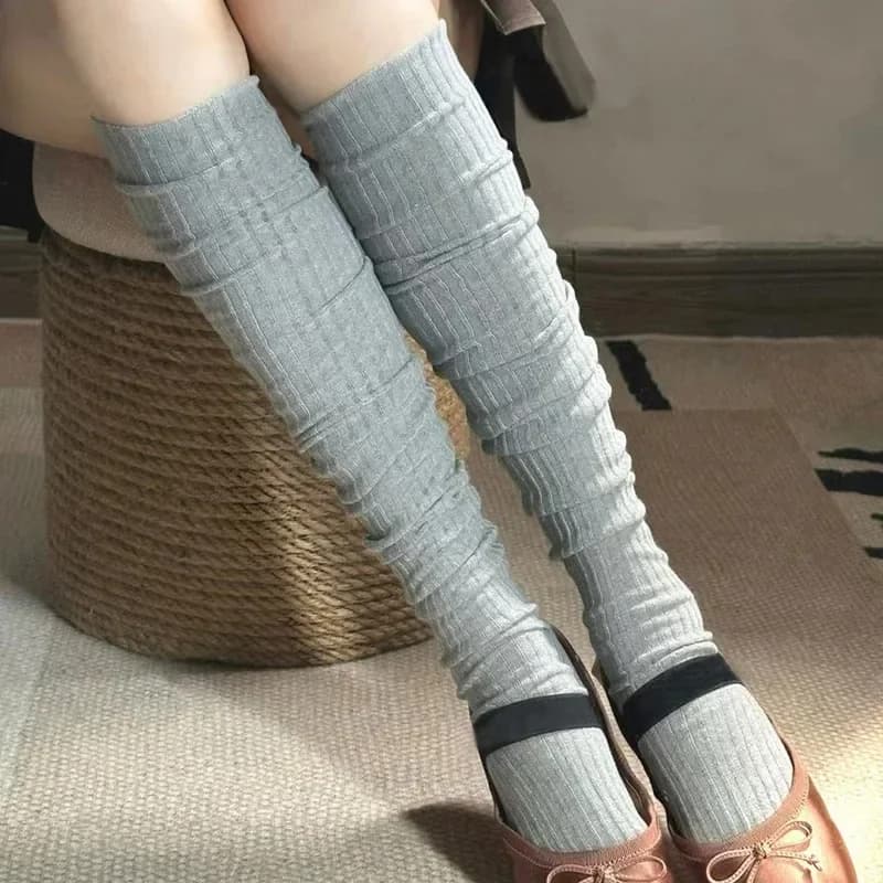 Women's Cashmere Wool Over-Knee Socks