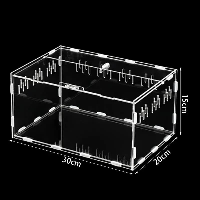 Acrylic Reptile Terrarium Breeding Tank