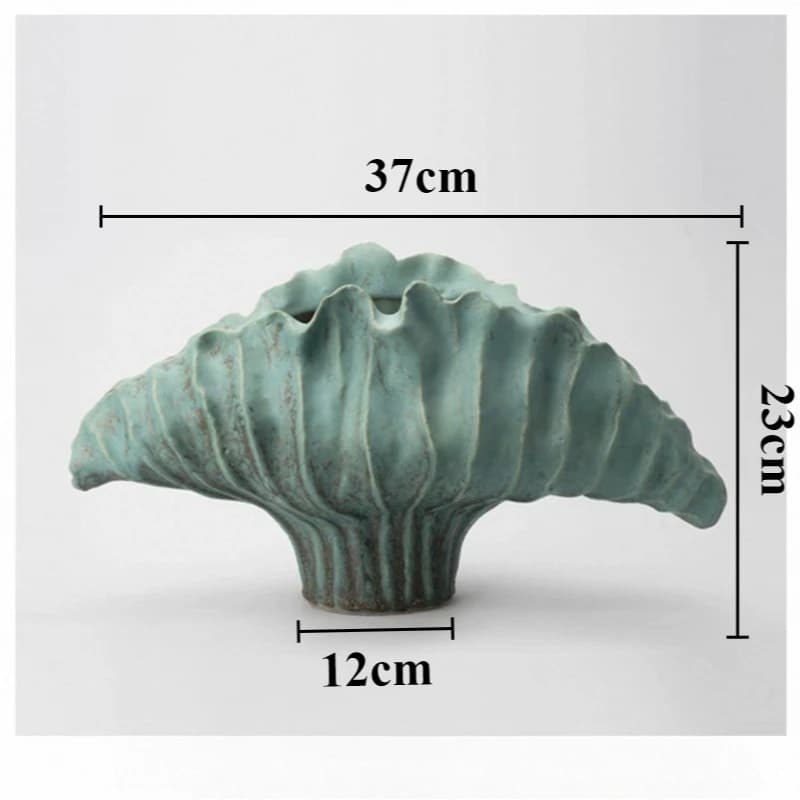 Ceramic Flower Vase Modern Decorative Pottery