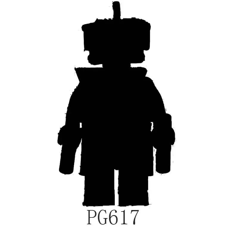 Collectible Building Block Figures Set