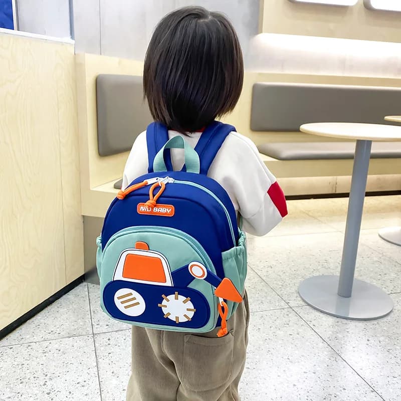Construction Truck Kids Backpack