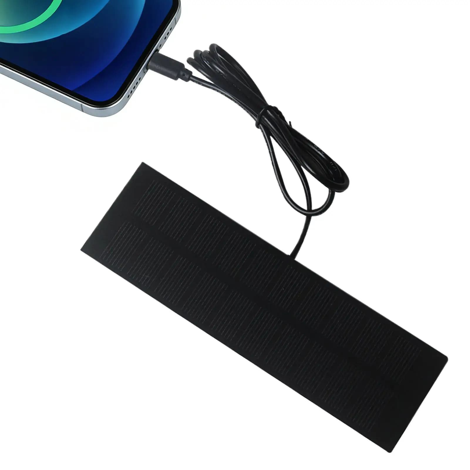 Portable Solar Charger 5W with LED Lantern