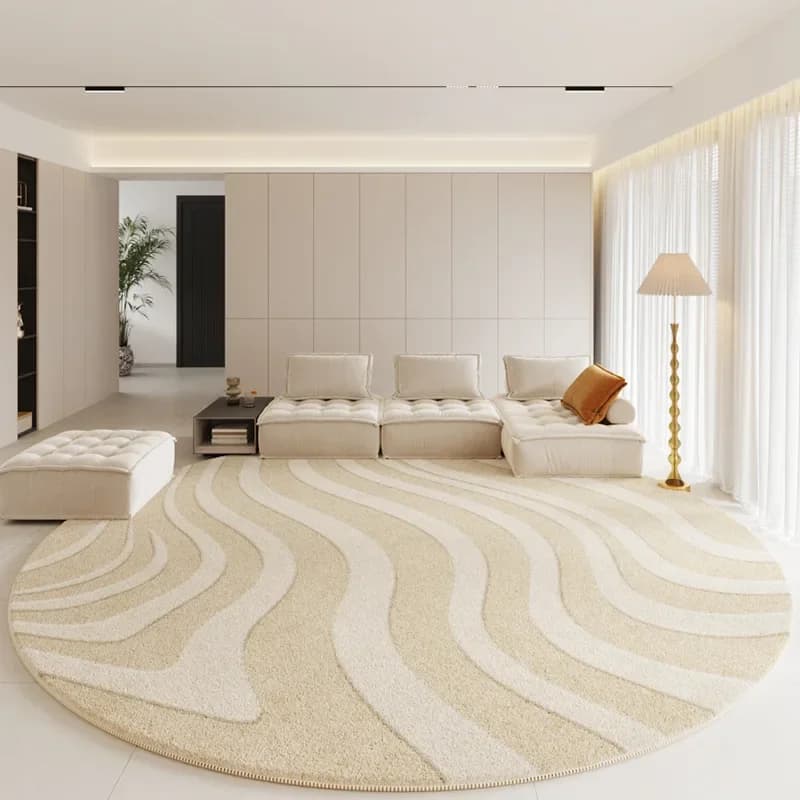 Soft Fluffy Round Floor Rug