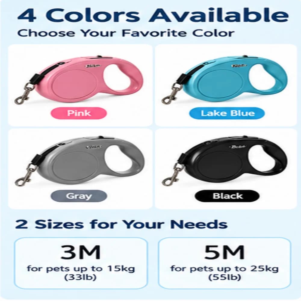 Automatic Retractable Dog Leash